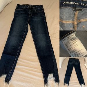 American Eagle Crop Skinny Jeans